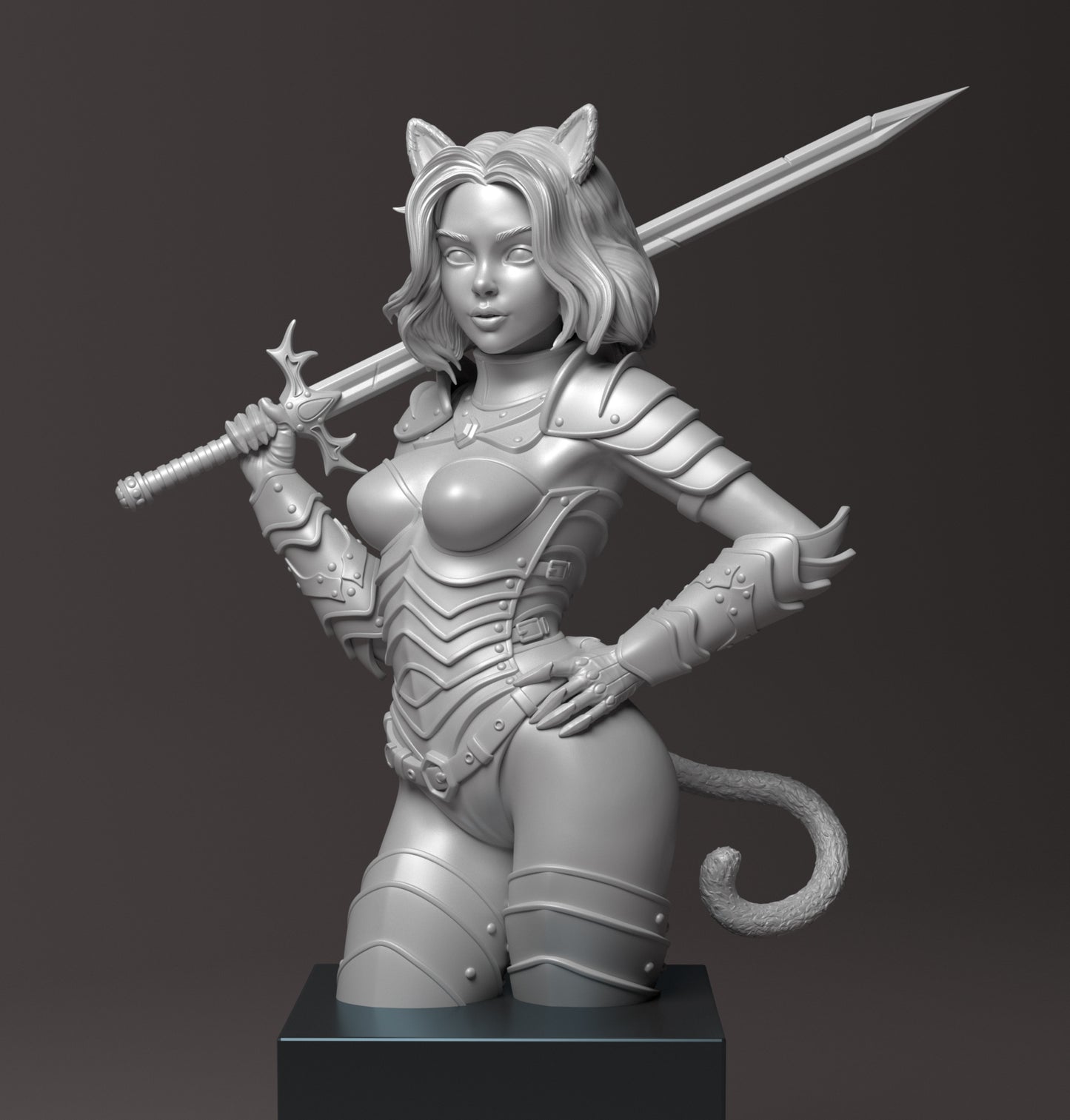 The Cat - Bust - Arthurian Tales: The Grail Quest