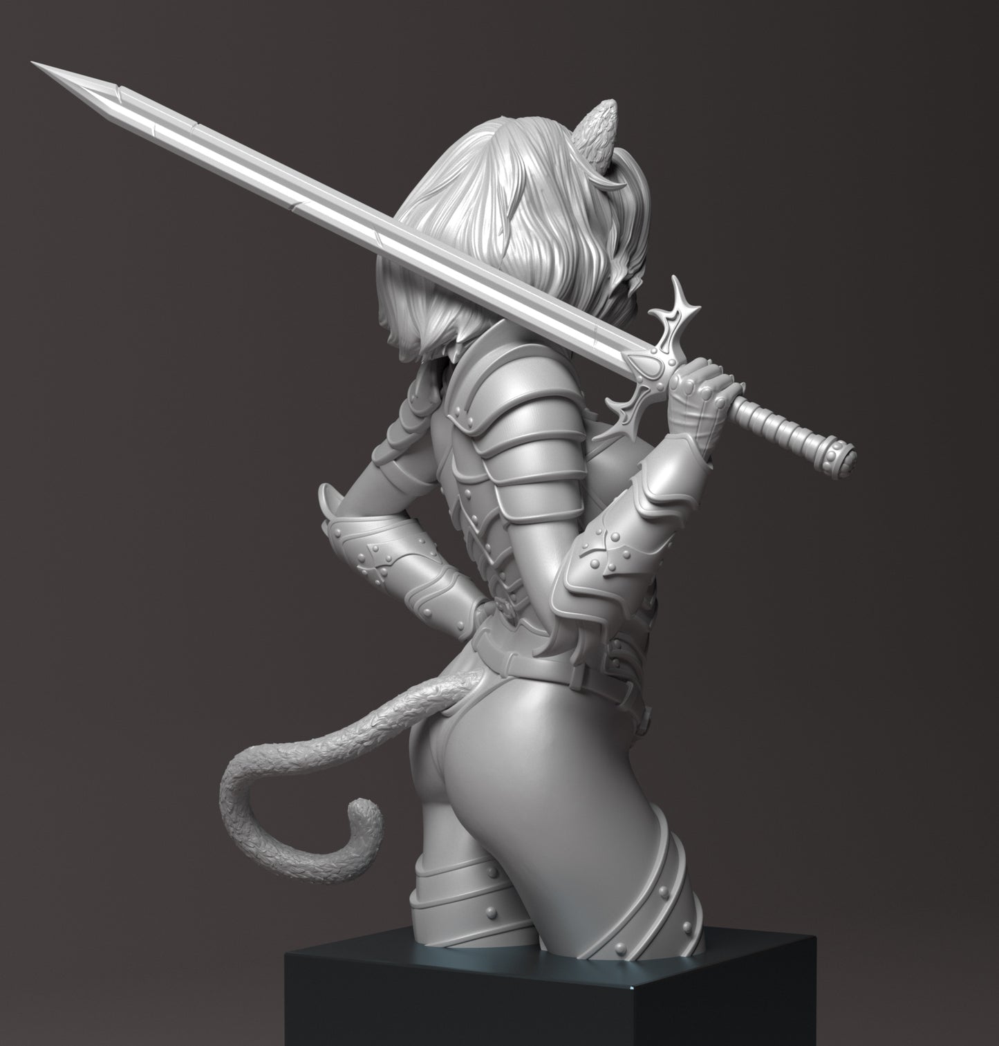 The Cat - Bust - Arthurian Tales: The Grail Quest