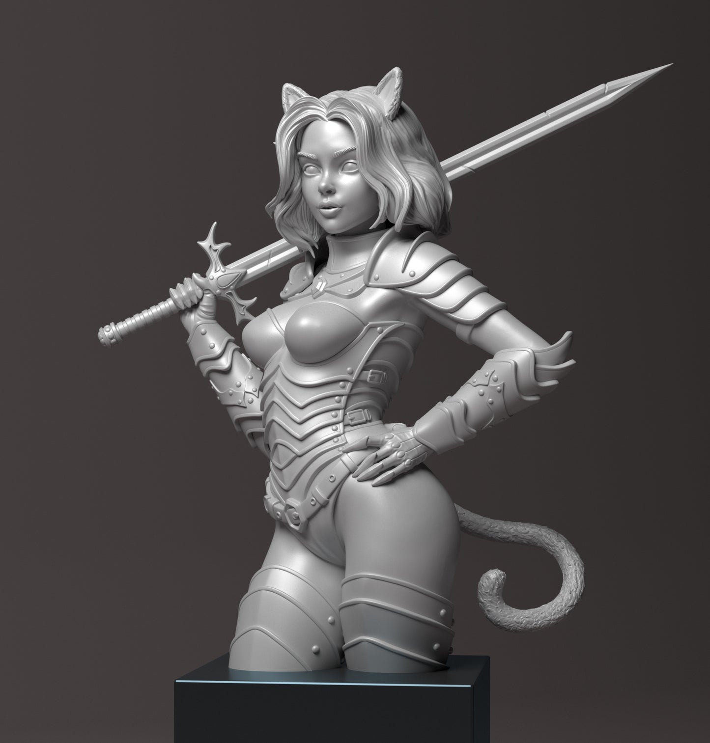 The Cat - Bust - Arthurian Tales: The Grail Quest