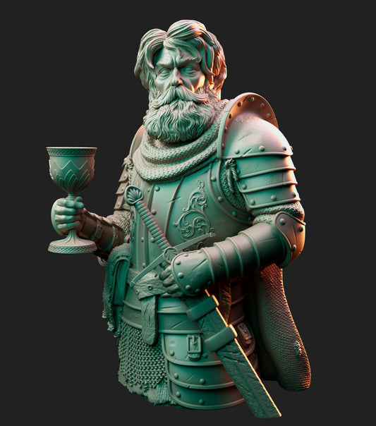 The Grail Knight - Bust - Arthurian Tales: The Grail Quest