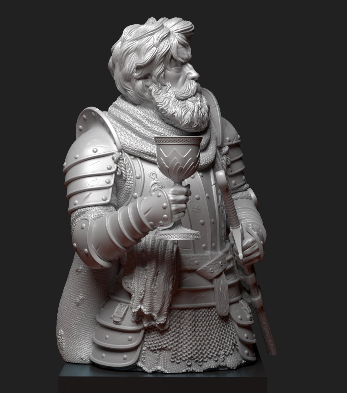 The Grail Knight - Bust - Arthurian Tales: The Grail Quest