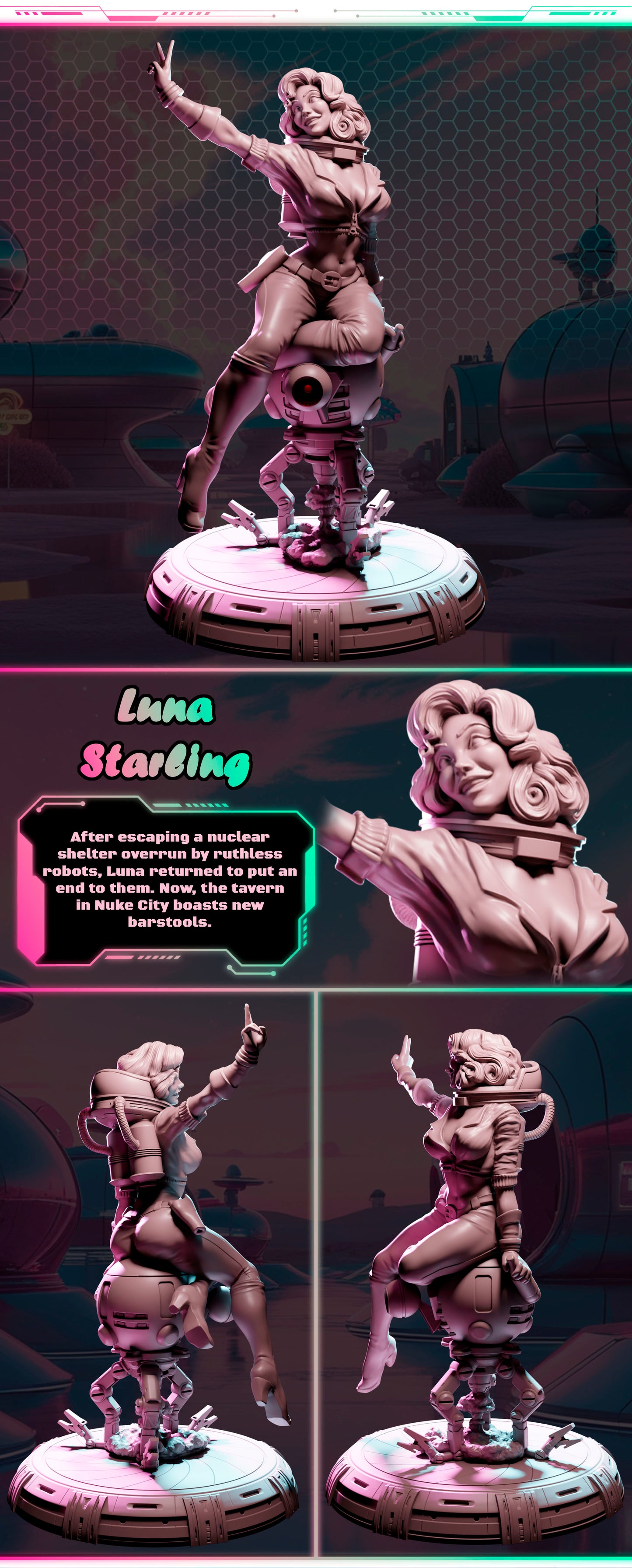 Luna Starling - Ladies of Nuke City