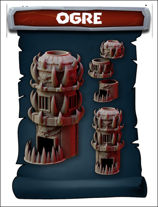 The Ogre Style of The Tower of Babel Dice Tower