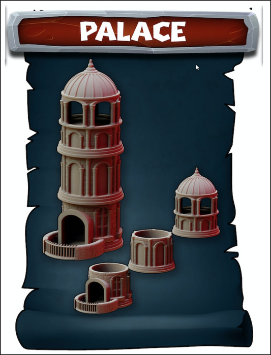 The Palace Style of The Tower of Babel Dice Tower