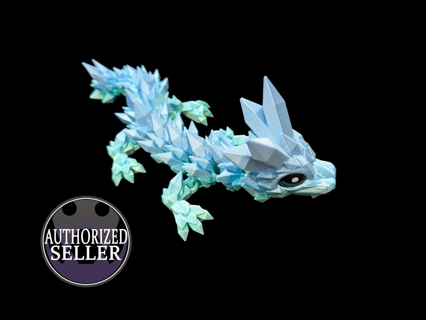 Baby Crystal Dragon - Cinderwing3D