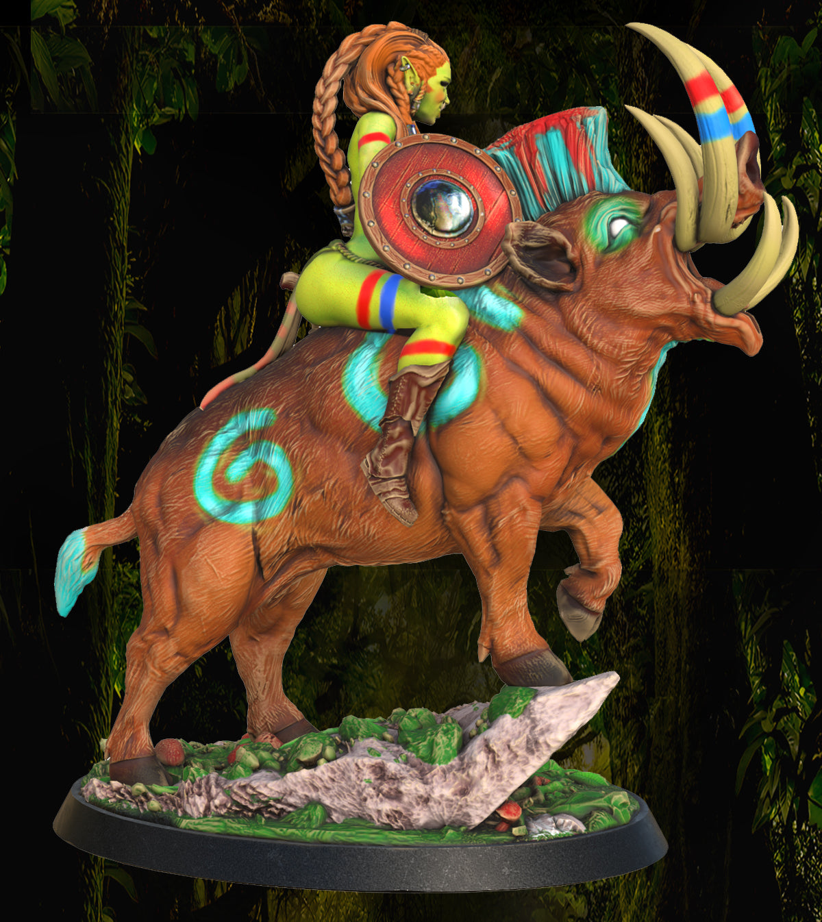 Piglet the Boar Rider