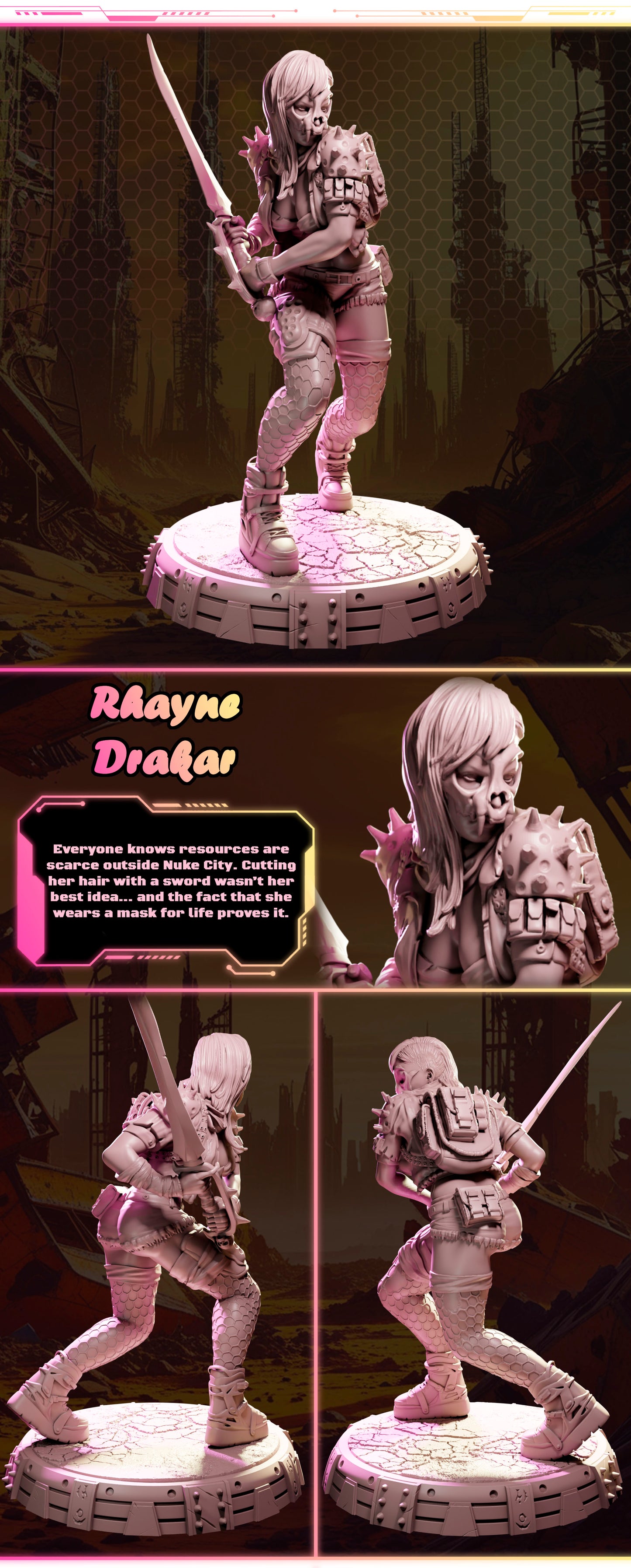 Rhayne Drakar - Ladies of Nuke City