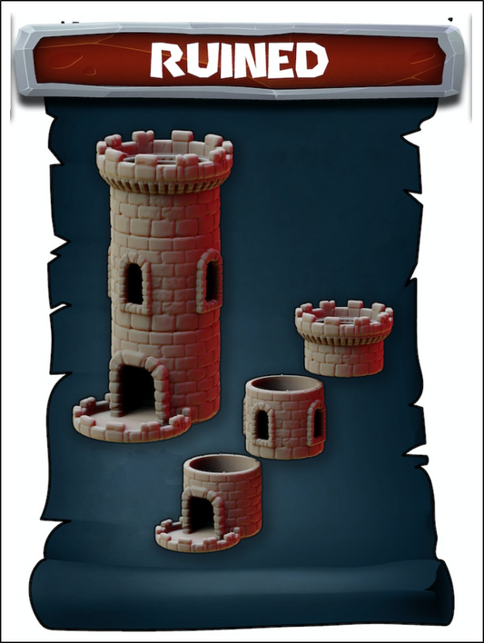 The Ruined Style of The Tower of Babel Dice Tower