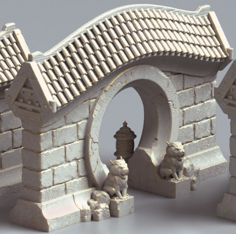 Terrain Set - The Silent Garden