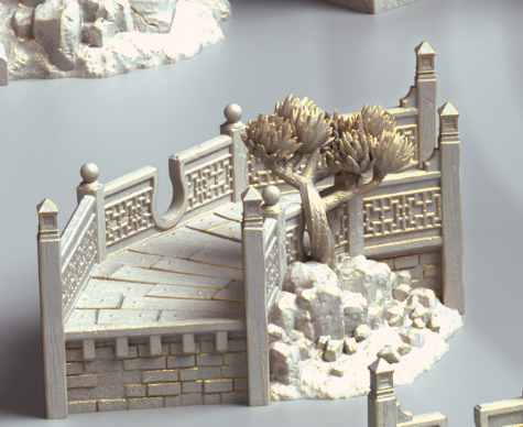 Terrain Set - The Silent Garden
