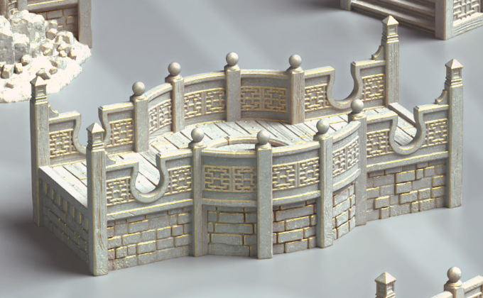 Terrain Set - The Silent Garden