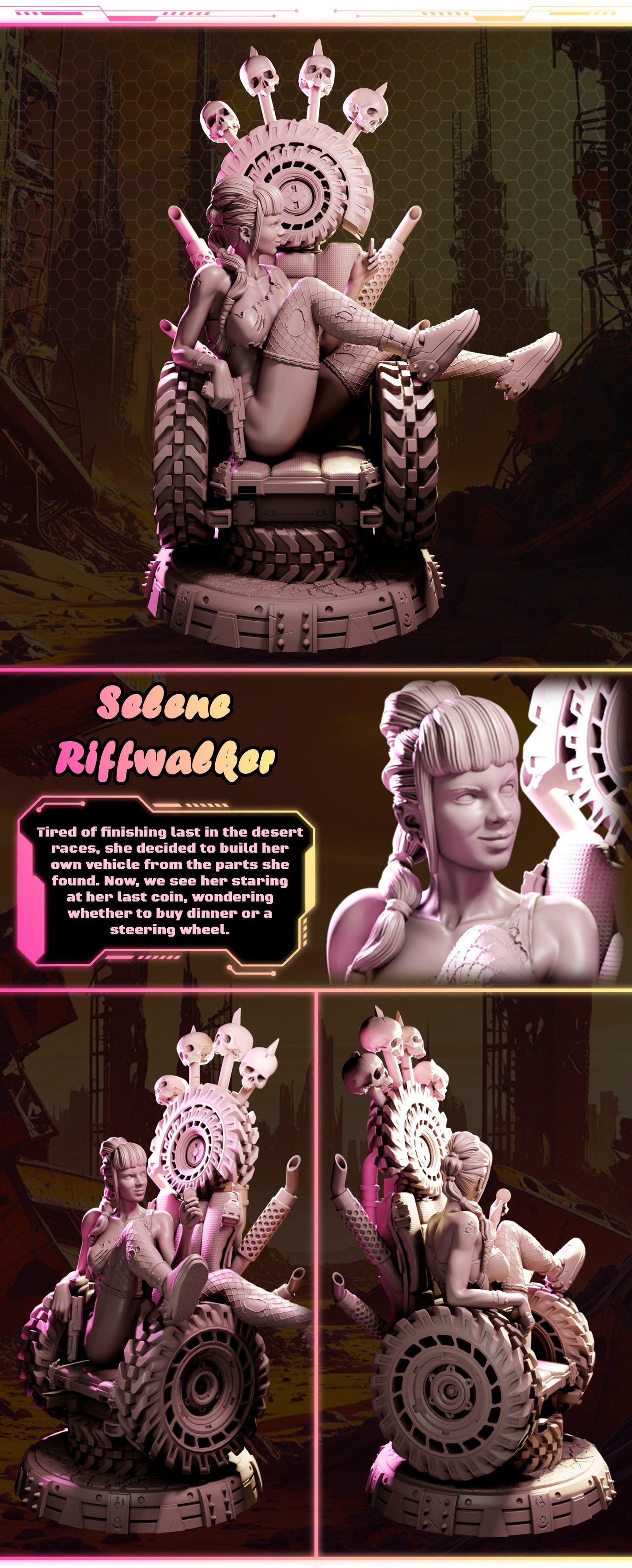 Selene Riffwalker - Ladies of Nuke City