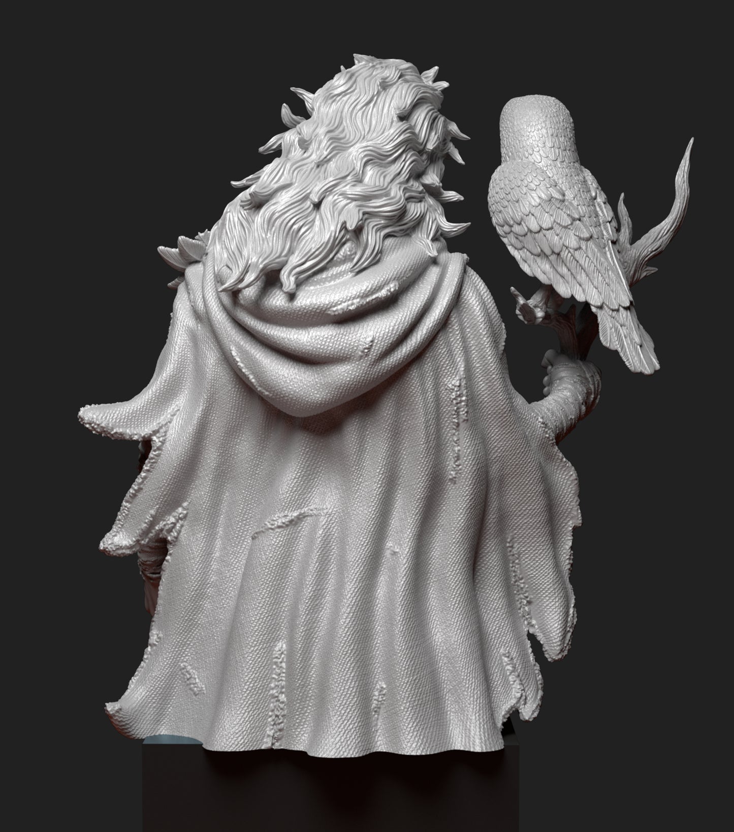 The Druid - Bust - Arthurian Tales: The Grail Quest