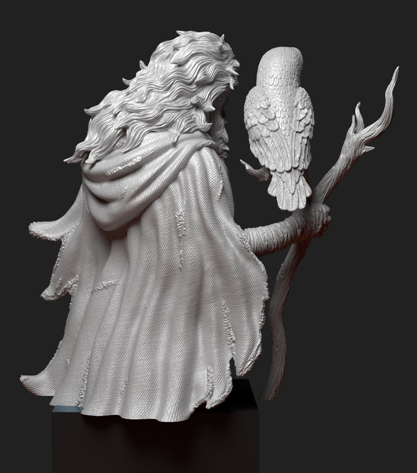 The Druid - Bust - Arthurian Tales: The Grail Quest