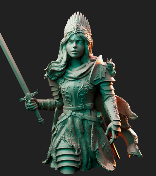 The Queen - Bust - Arthurian Tales: The Grail Quest