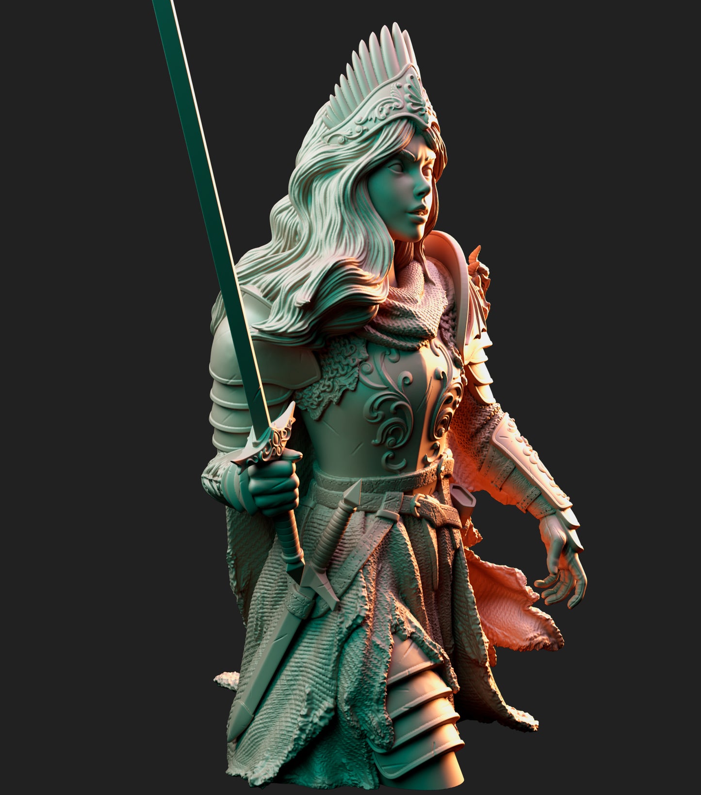 The Queen - Bust - Arthurian Tales: The Grail Quest