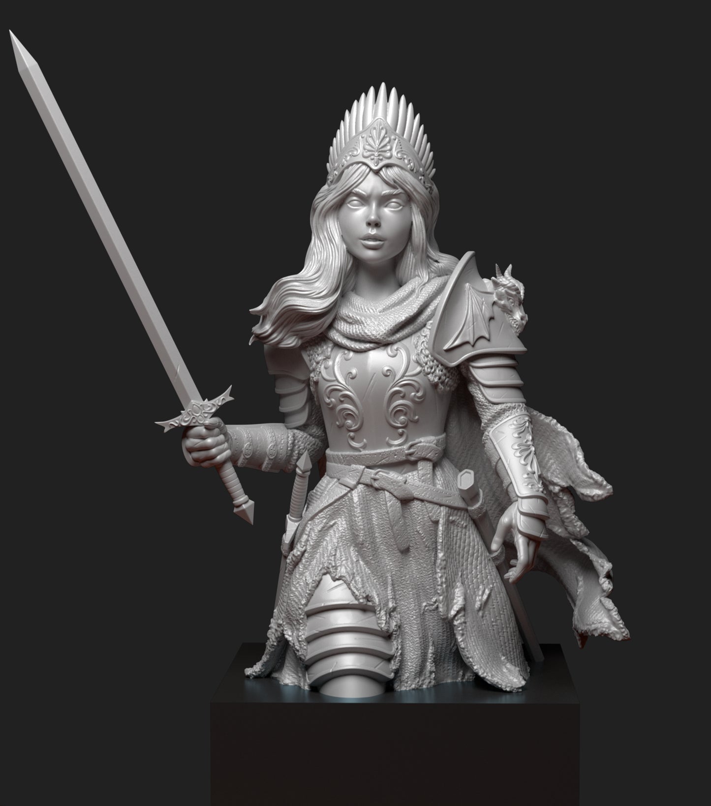 The Queen - Bust - Arthurian Tales: The Grail Quest