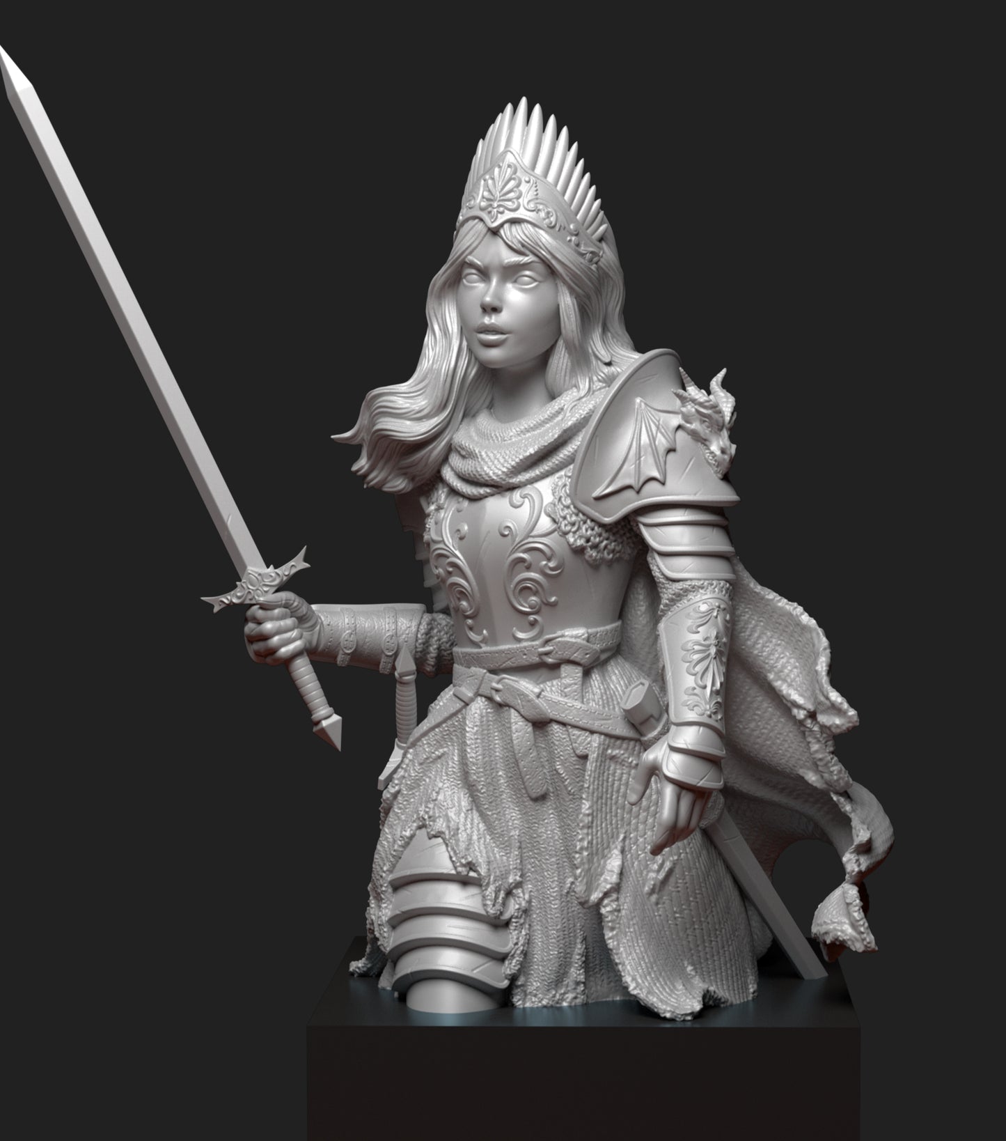 The Queen - Bust - Arthurian Tales: The Grail Quest