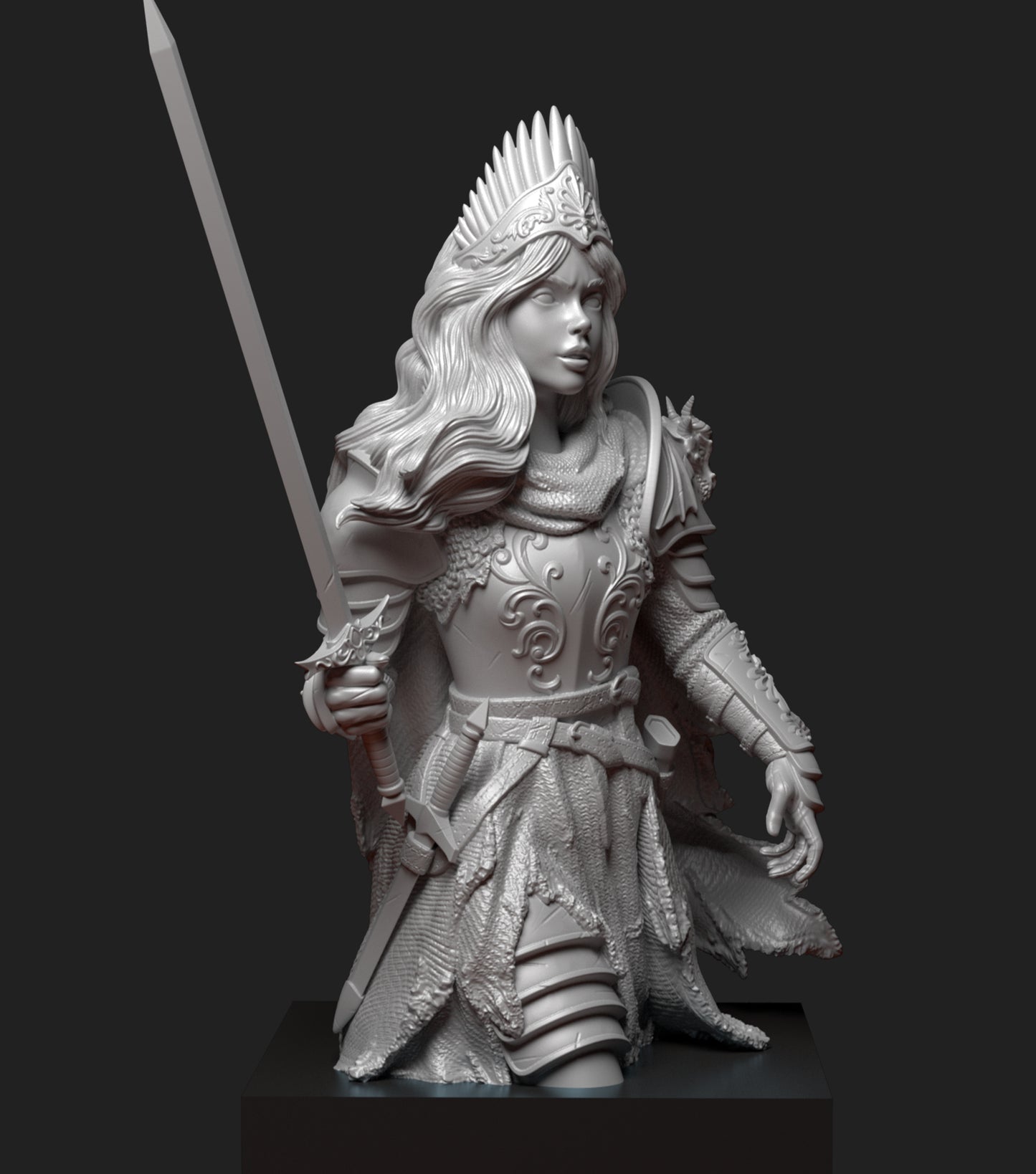 The Queen - Bust - Arthurian Tales: The Grail Quest