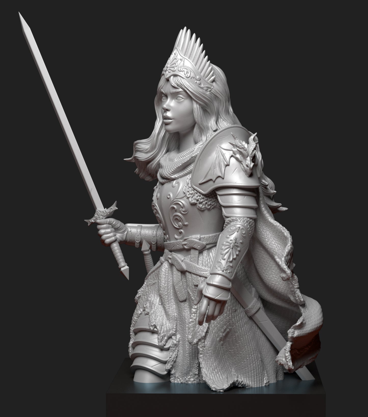 The Queen - Bust - Arthurian Tales: The Grail Quest
