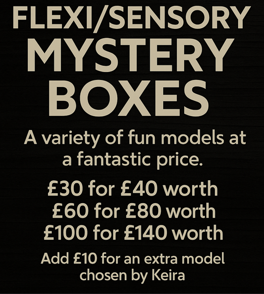 Mystery Box - Flexi and Sensory - Great Value Eco Plastic 3d Prints