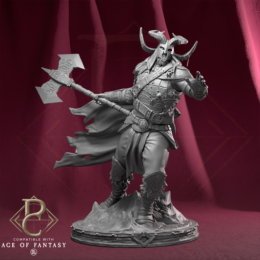 Valdyr – Protector of Aesirheim Walking | 3D Printed Norse Model