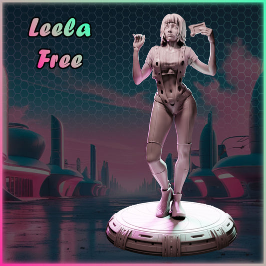 Leela – Ladies of Nuke City | 3D Printed Resin Model
