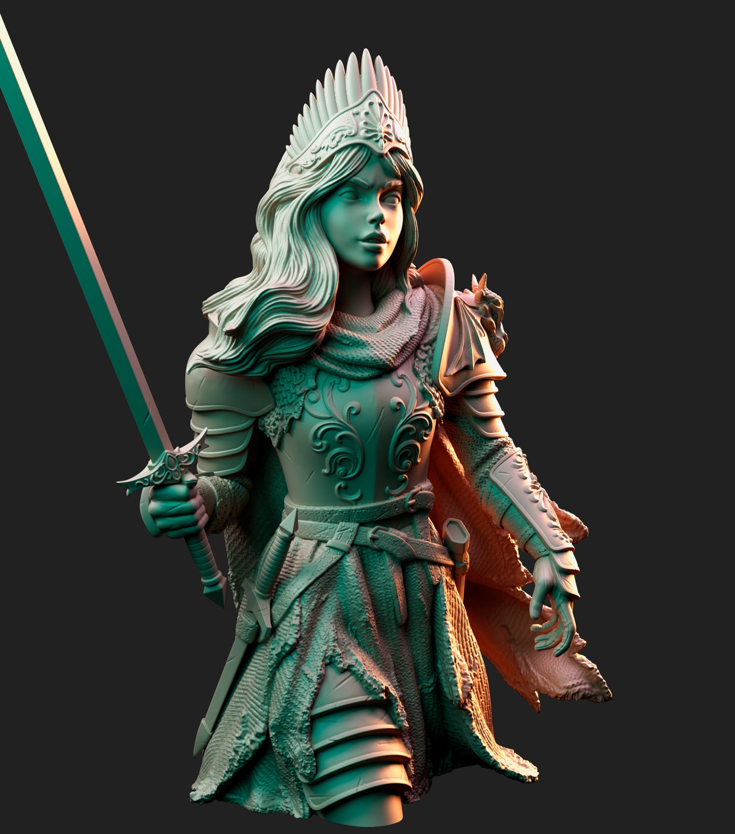 The Queen - Bust - Arthurian Tales: The Grail Quest