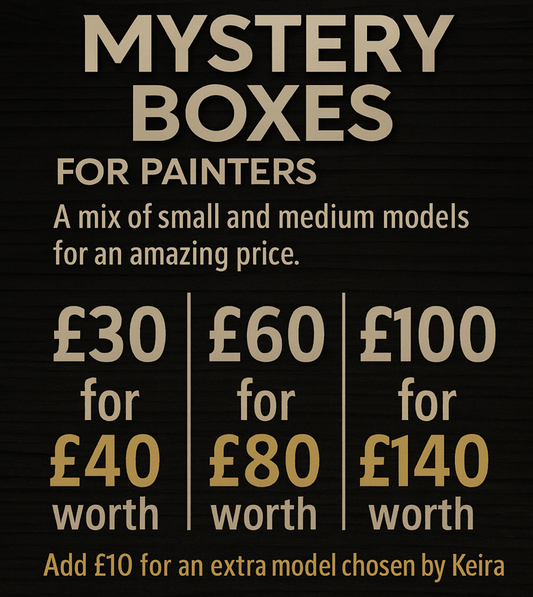 Mystery Box - Painters and Collectors - Great Value Resin 3d Prints